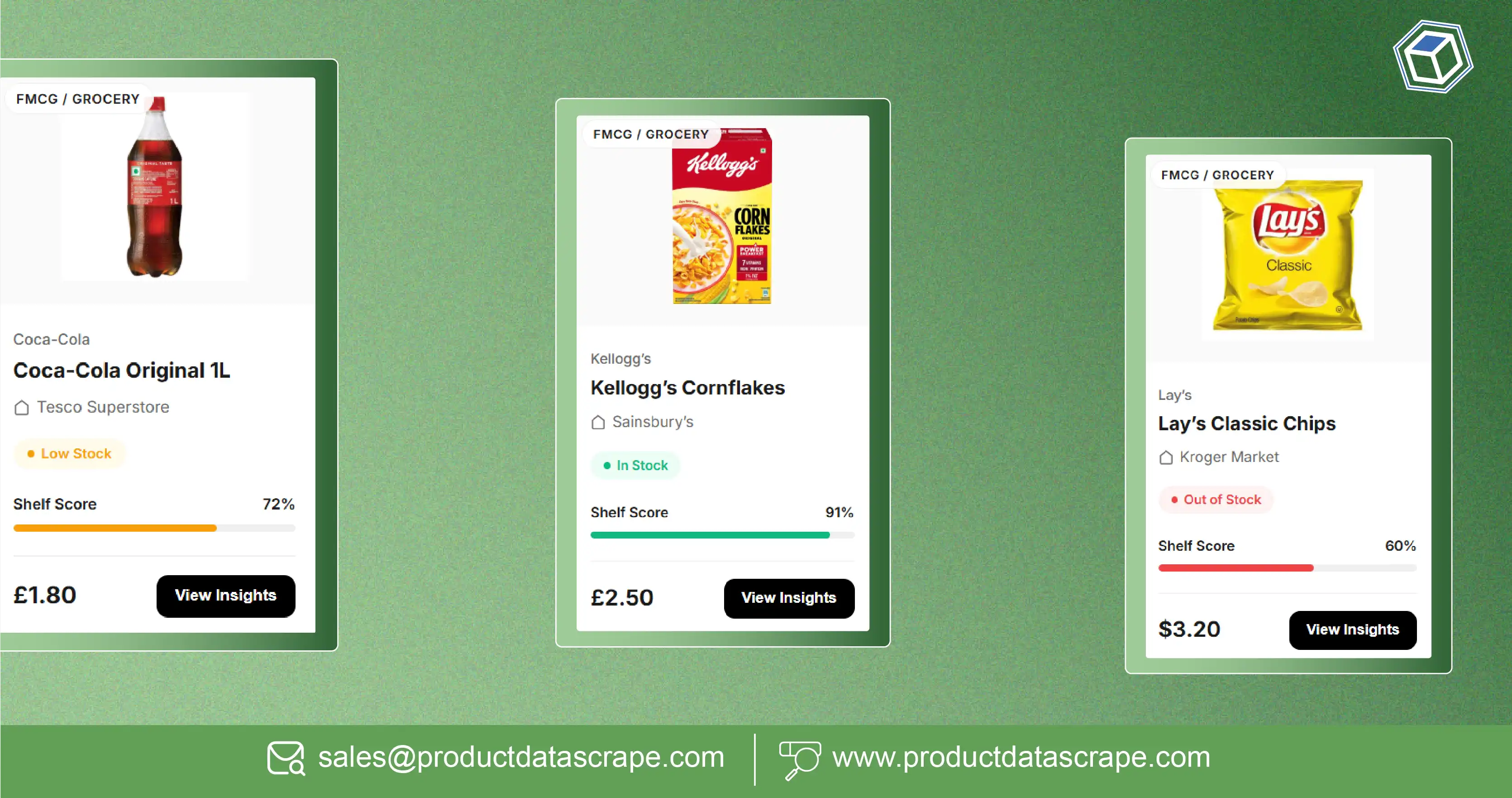 How To Overcome Stock Availability Issues And Optimize Shelf Performance When Scrape FMCG & Grocery Shelf Data - Tesco, Sainsbury’s & Kroger